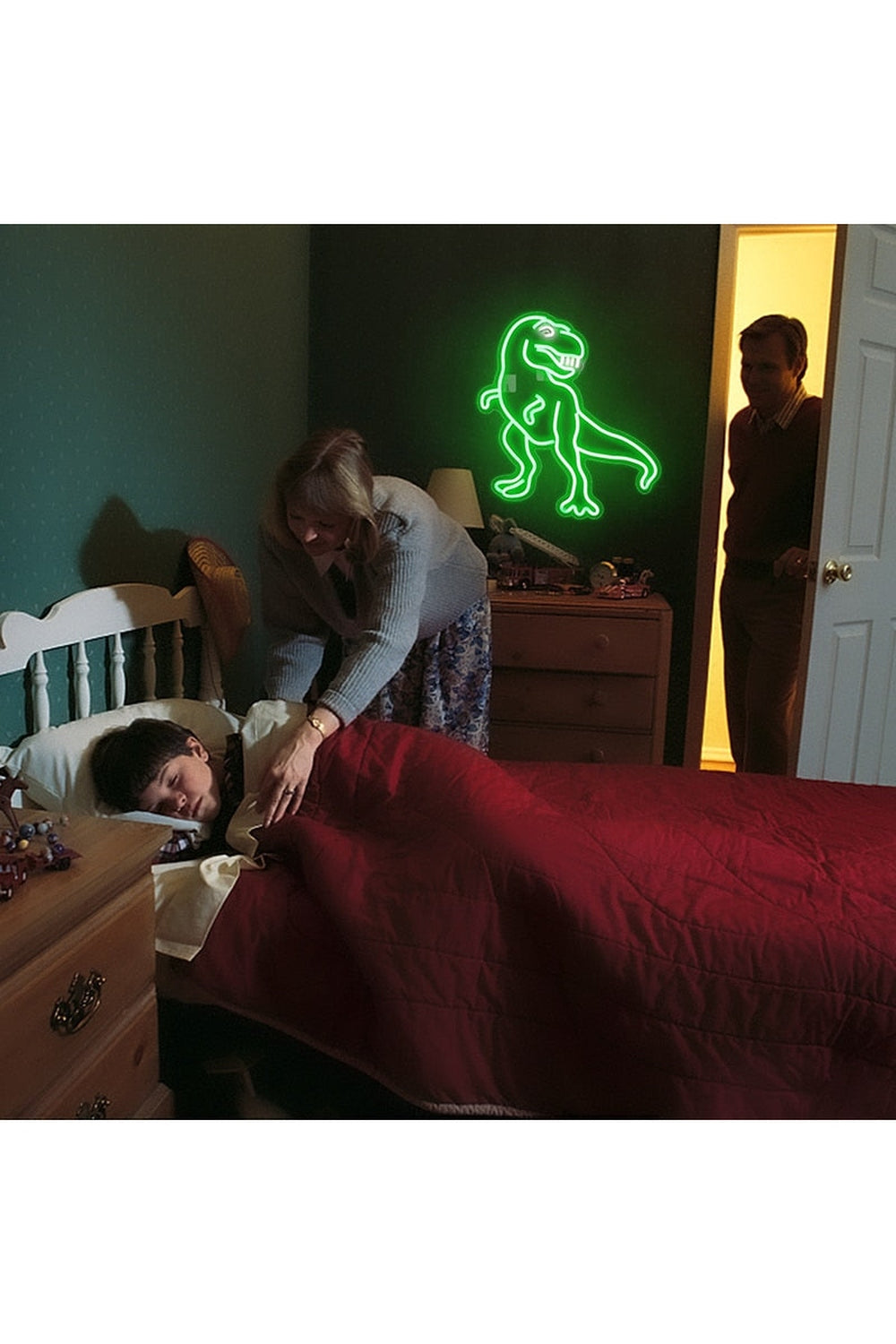 T-Rex Dinosaur Neon Light