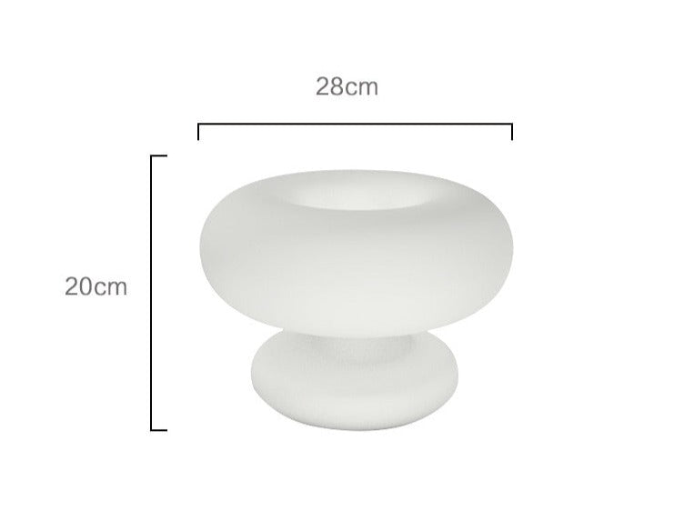 White Glass Reading Lamp