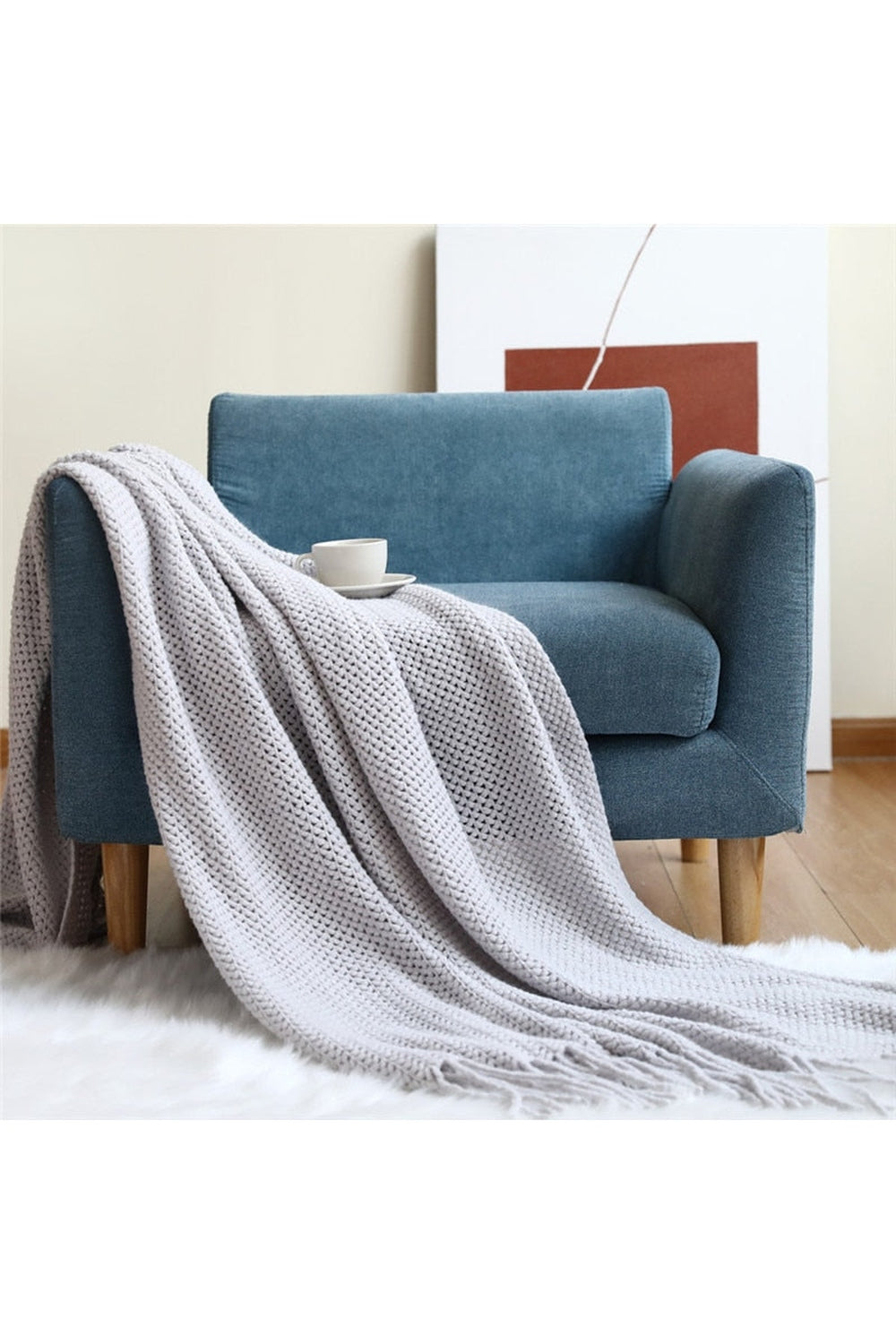 Fall Decor Dark Academia Throw Blanket