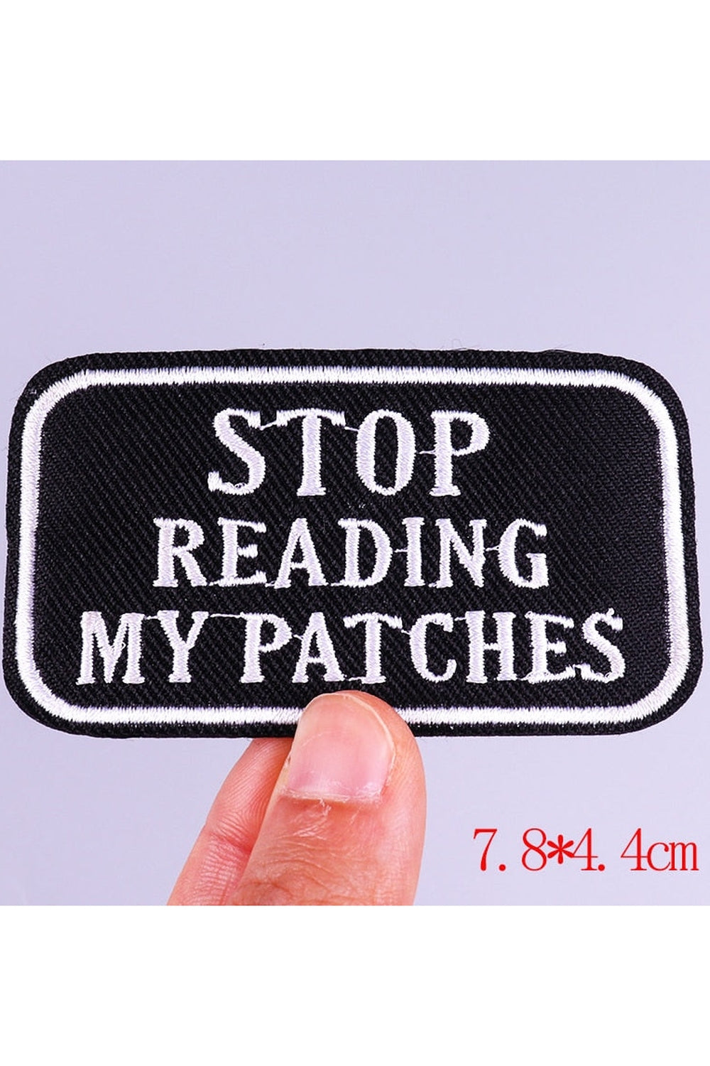 Ghostly Embroidery Patches