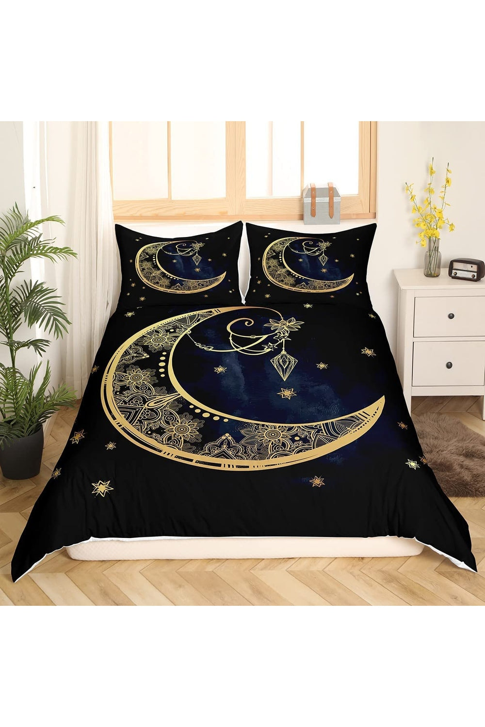 Moon Star Witchcraft Bedding