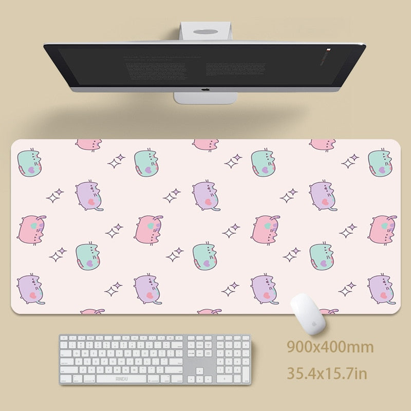 Cat XXL Computer Pad Deskmat