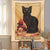 Witch Magician Cat Tapestry