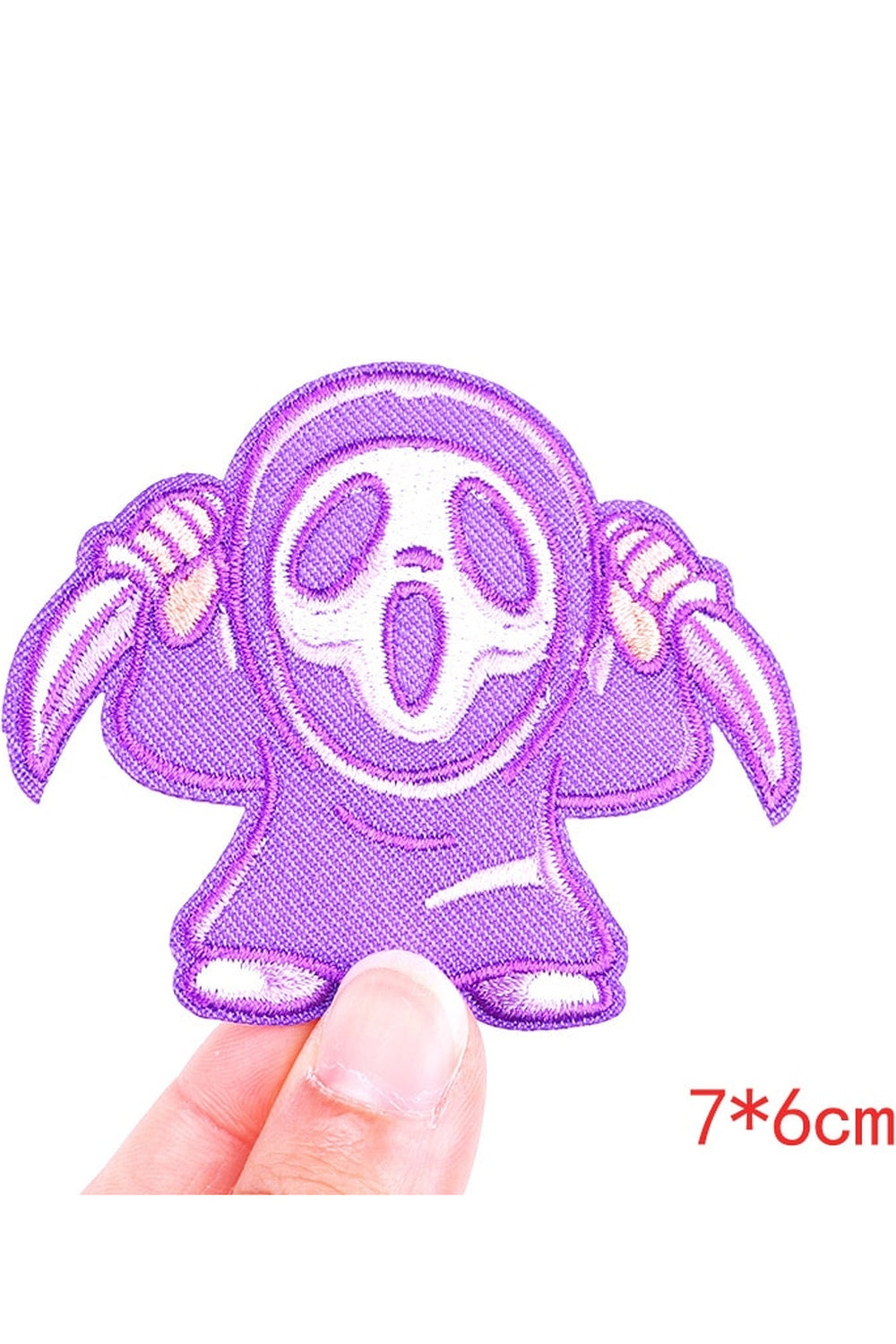 Ghostly Embroidery Patches