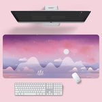 Clouds Landscape Deskmat Pad