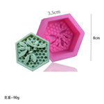 Honeycomb Cube Candle Mold