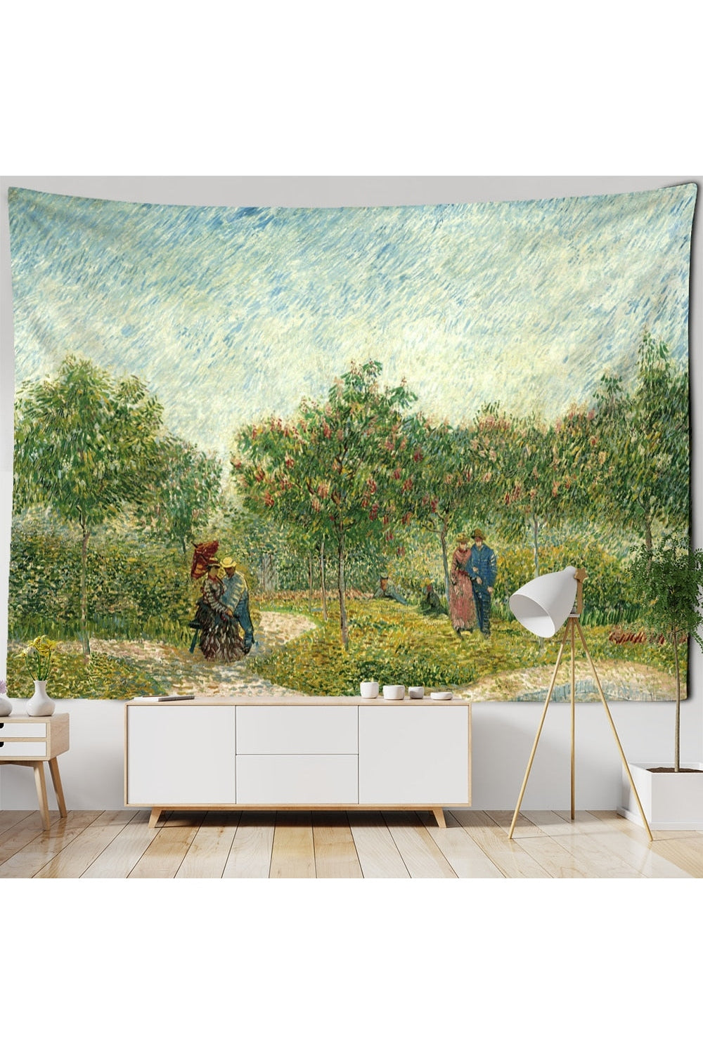 Van Gogh Landscape Tapestry