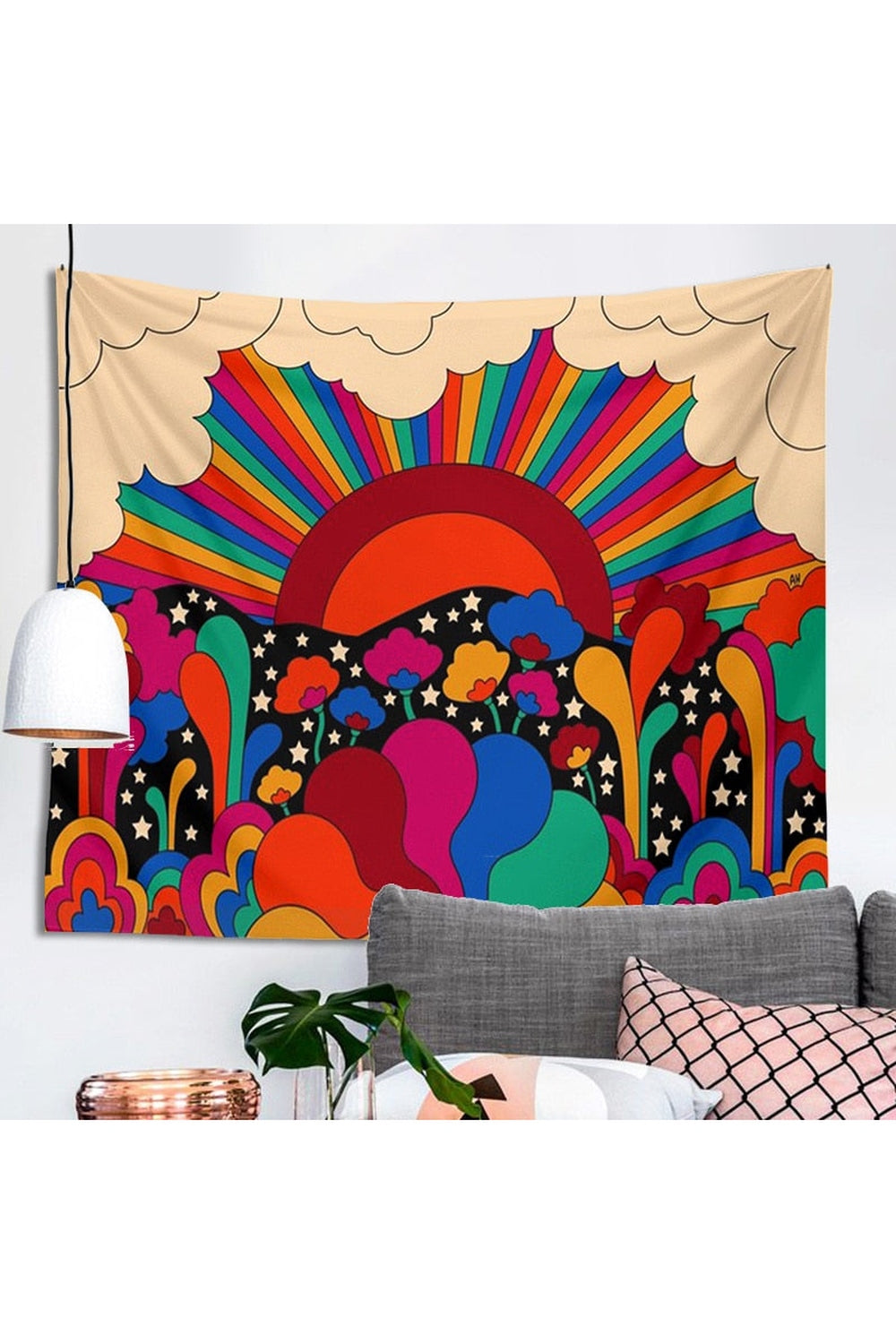 Captivating Landscape Wall Tapestry