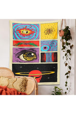 Cosmic Cartoon Psychedelic Tapestry