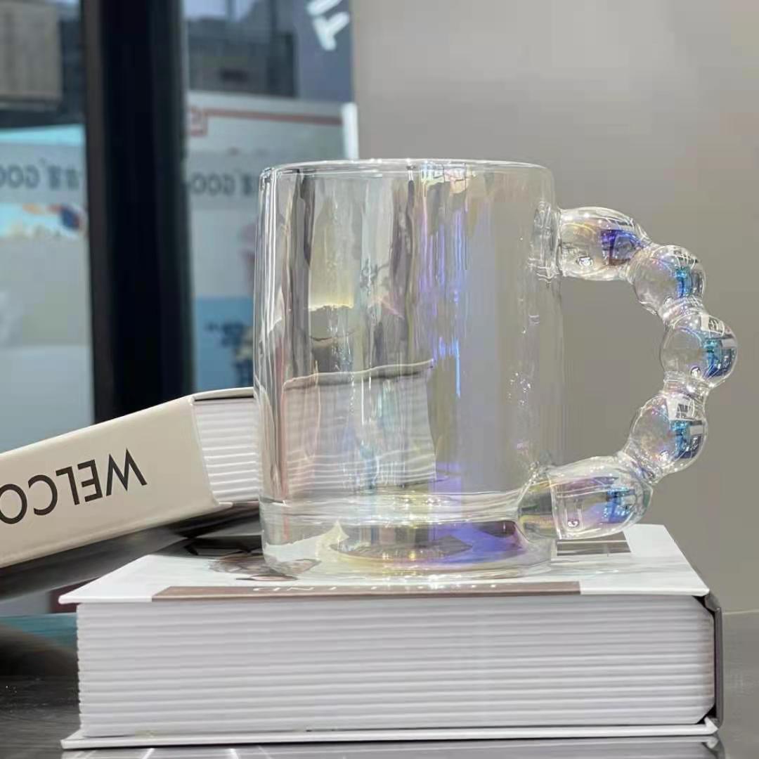 Iridescent Ball Handle Mug