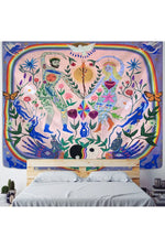 Cosmic True Love Trippy Tapestry