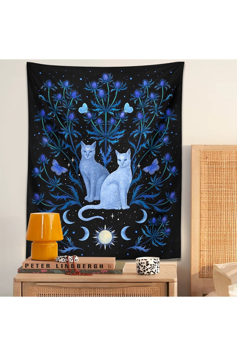 Mystical Cats Tapestry