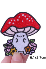 Mushroom Follower Embroidered Patches