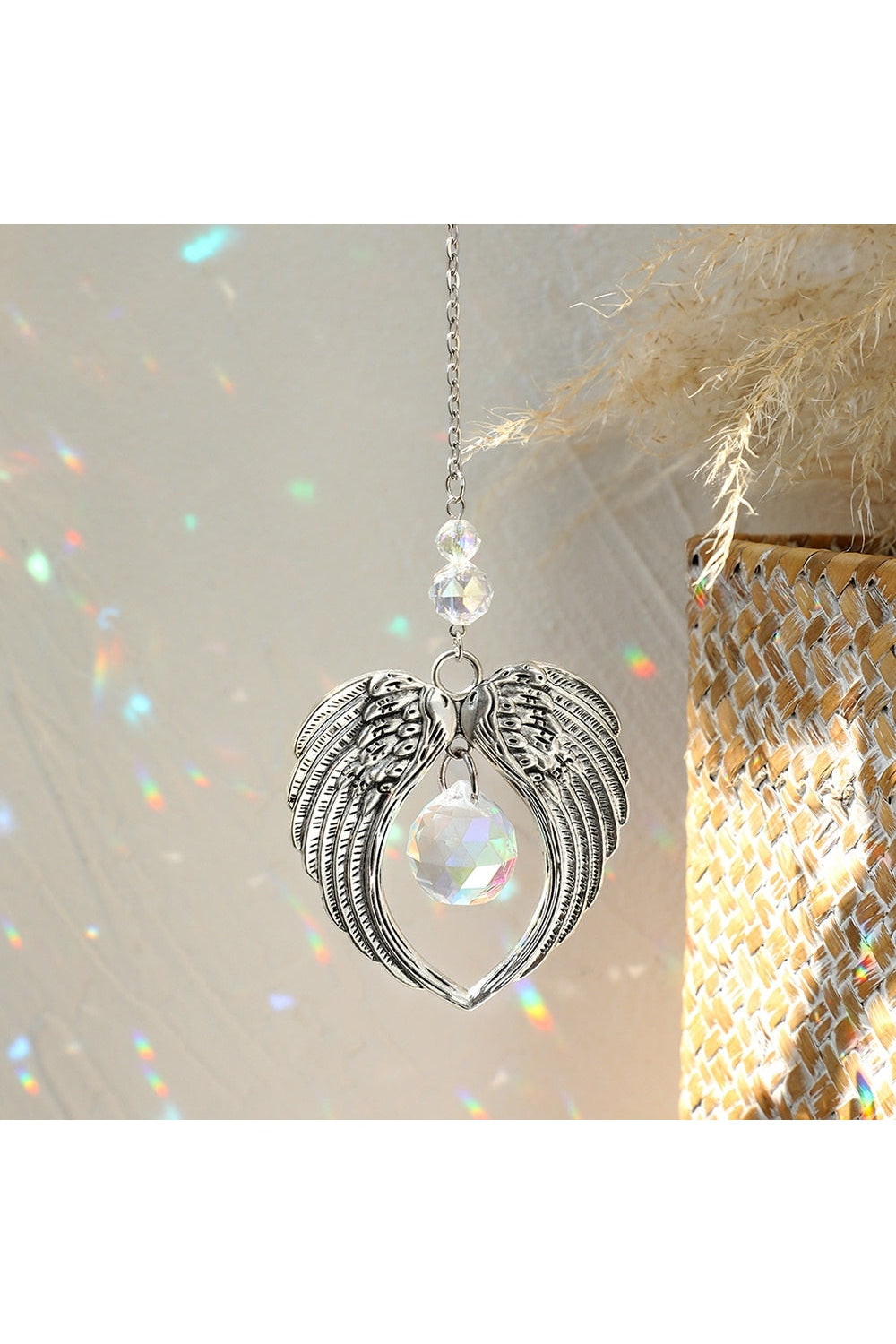 Wind Moon Crystal Dreamcatcher