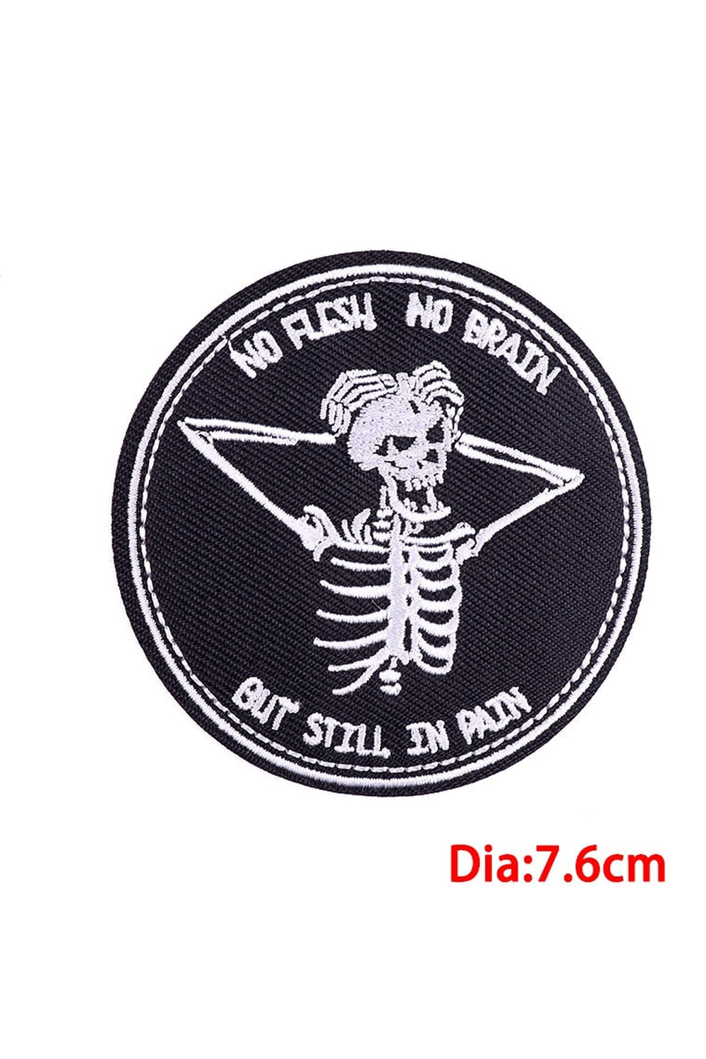 Gothic Death Themed Patches