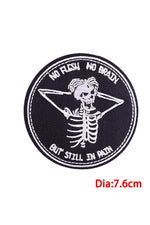 Gothic Death Themed Patches