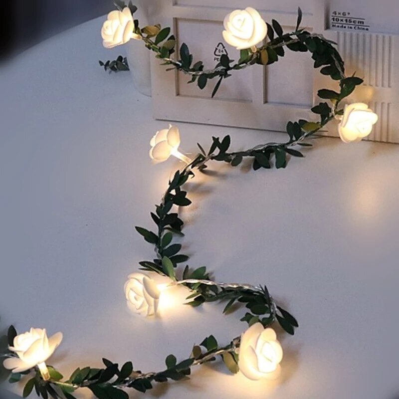 Enchanted Rose Flower LED Strings