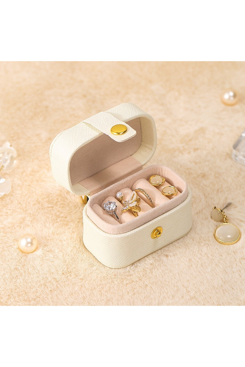 Elegant Rectangle Jewelry Storage Box