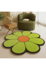 Girlish Floral Decor Rug