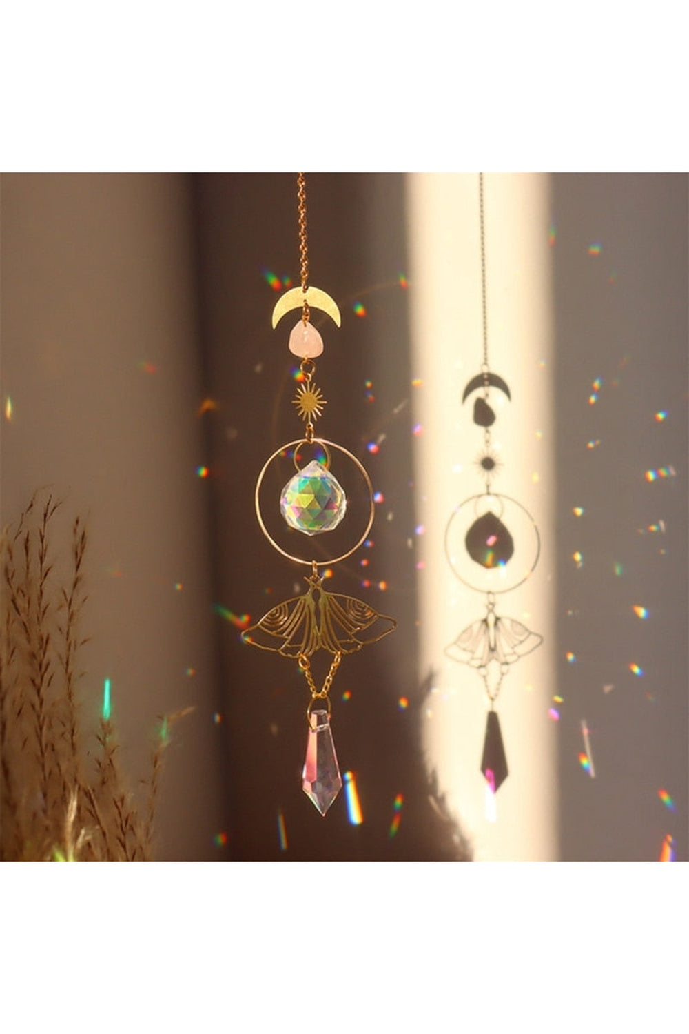 Golden Butterfly Suncatcher