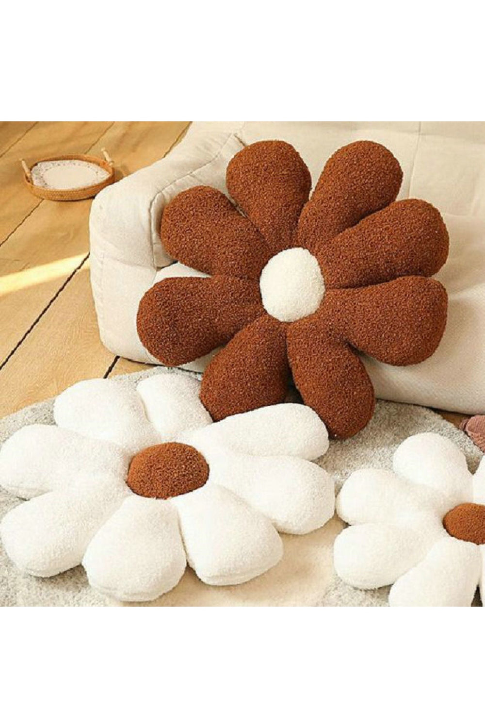 Fall Decor Blooming Daisy Pillow Cover