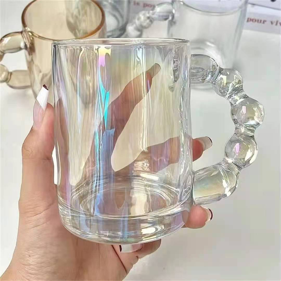 Iridescent Ball Handle Mug