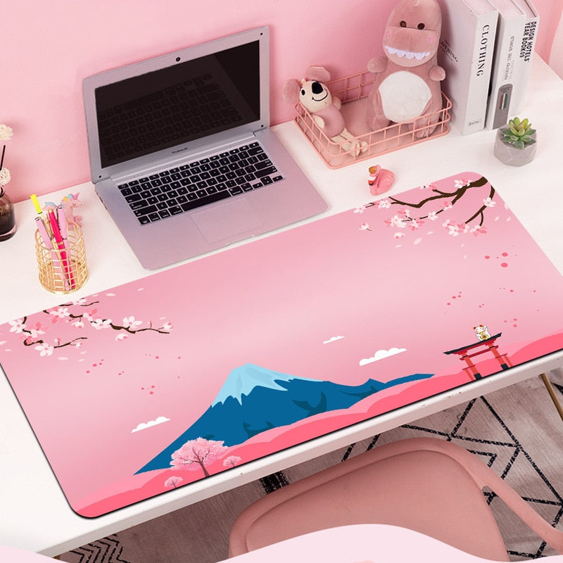 Clouds Landscape Deskmat Pad