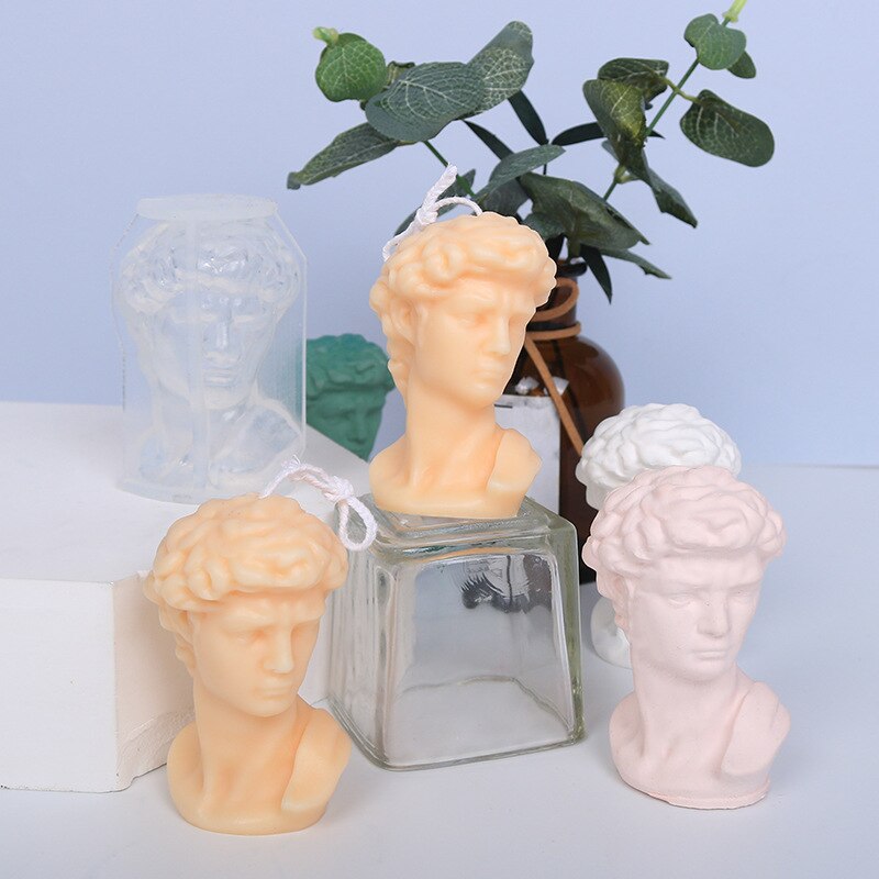 David Art Body Candle Mold