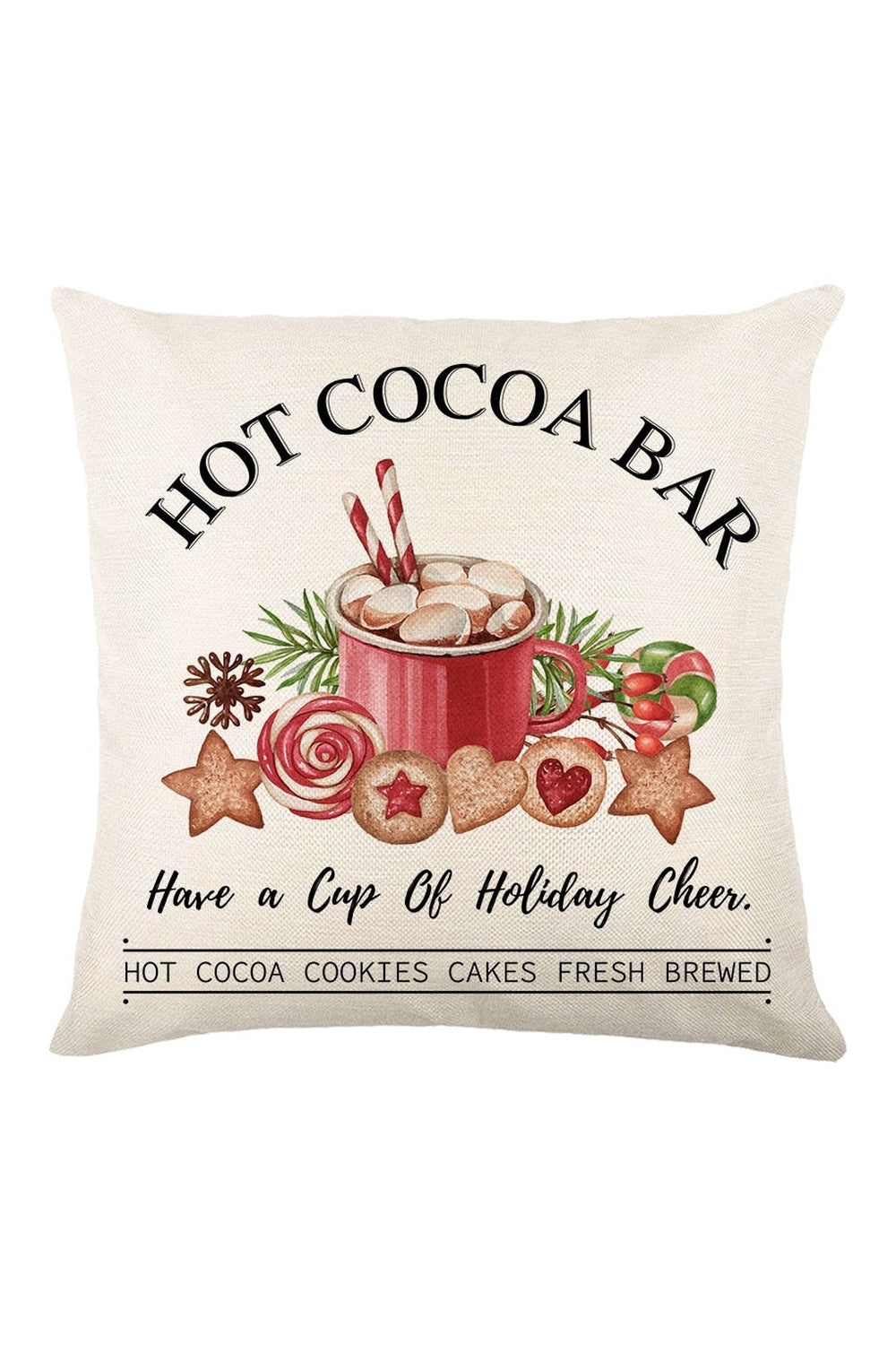 Rustic Country Holiday Pillow Case