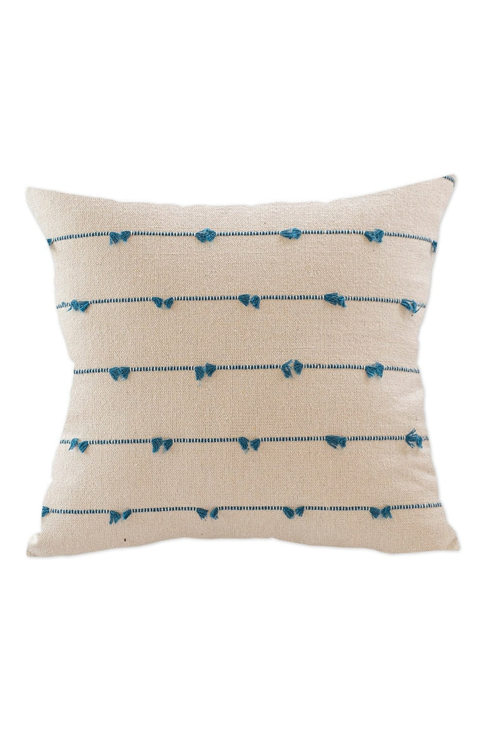 Striped Jacquard Cotton Cushion