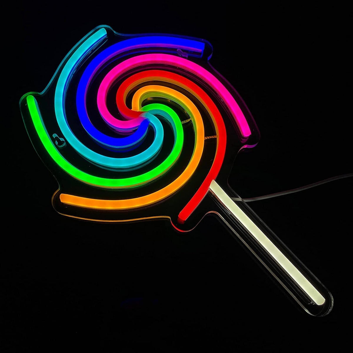 Lollipop Neon Night Light