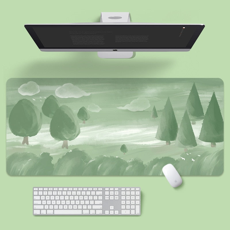 Clouds Landscape Deskmat Pad