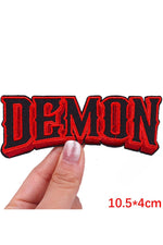 Demonic Embroidery Patch Set