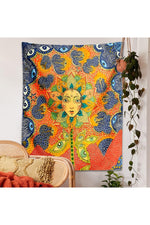 Mistress Of The World Psychedelic Tapestry