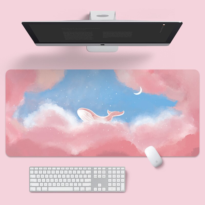 Clouds Landscape Deskmat Pad