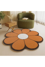 Girlish Floral Decor Rug