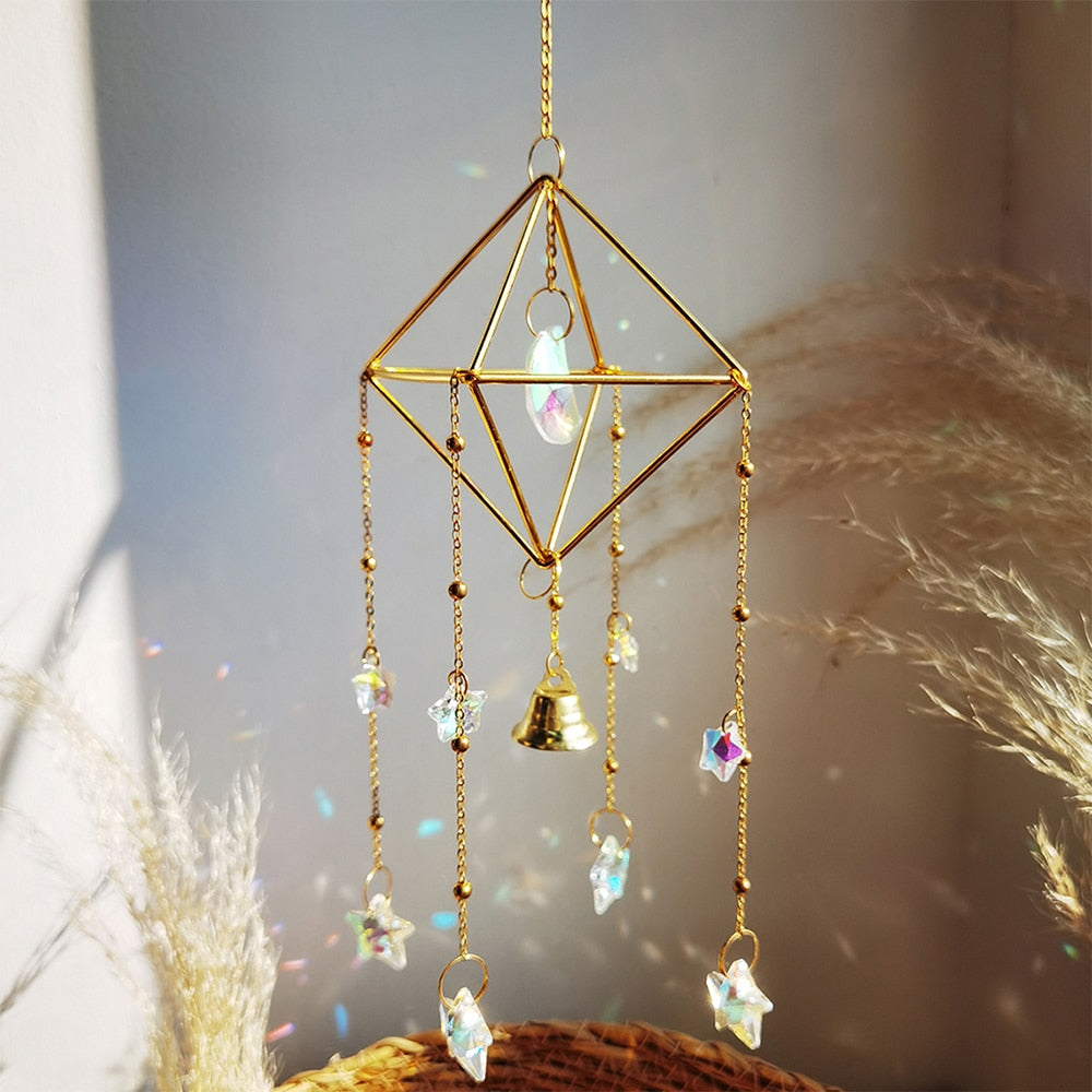 Wind Moon Crystal Dreamcatcher