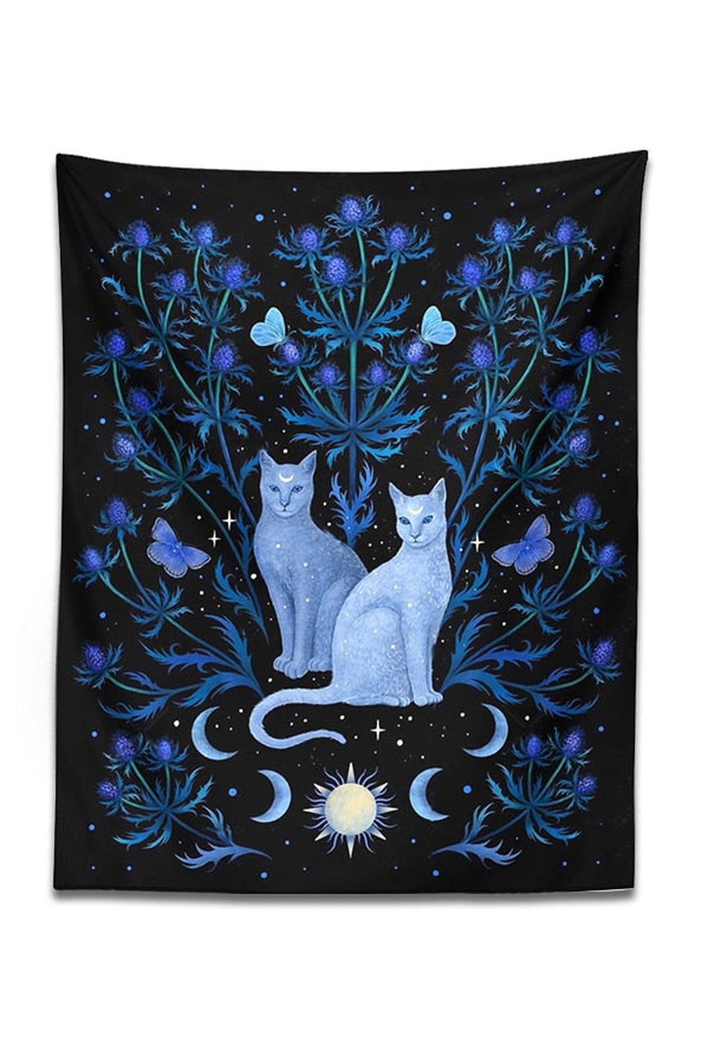 Mystical Cats Tapestry