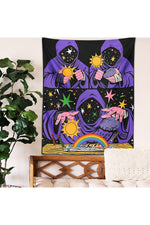 Mystical Divination Occult Tapestry