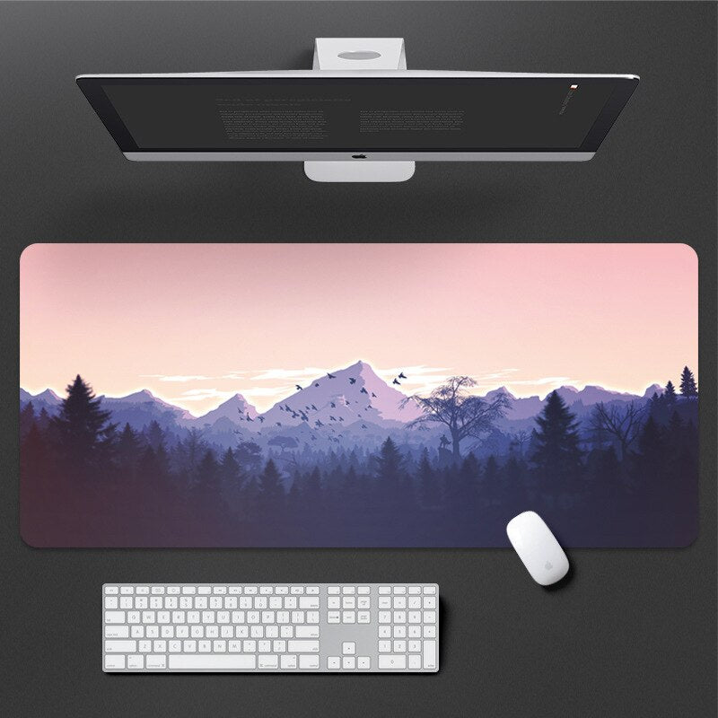 Clouds Landscape Deskmat Pad