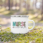 Nurse Life Enamel Mug