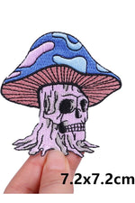 Mushroom Follower Embroidered Patches