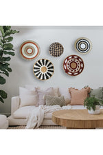 Artistic Straw Wall Hanging Decor