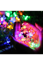 Enchanting Solar Blossom String Lights