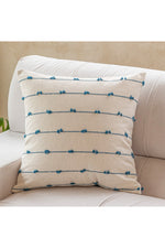 Striped Jacquard Cotton Cushion