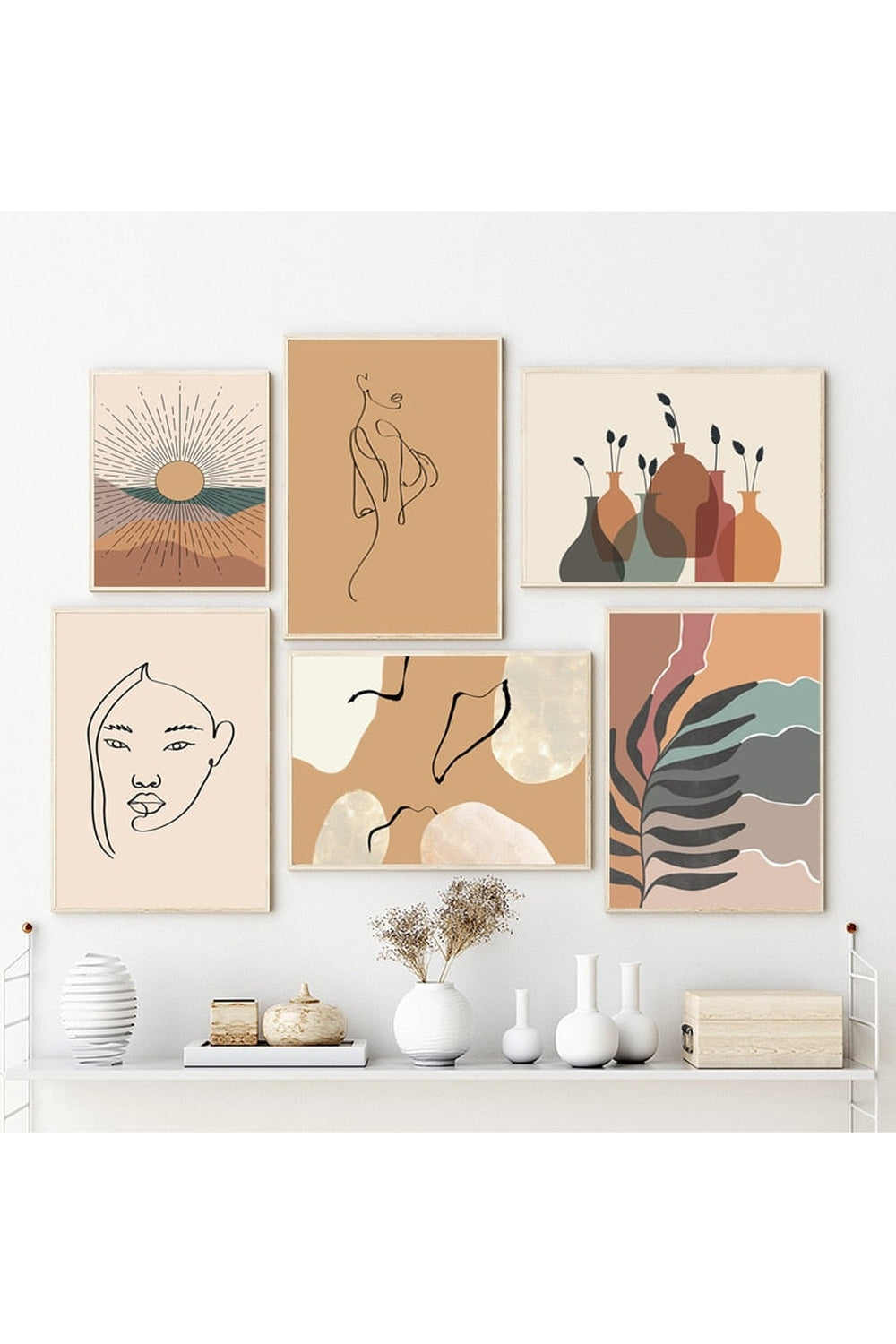 Modern Art Abstract Canvas Poster