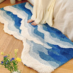 Blue Sea Bathroom Mat