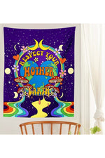 Lunar Trippy Moon Phase Tapestry