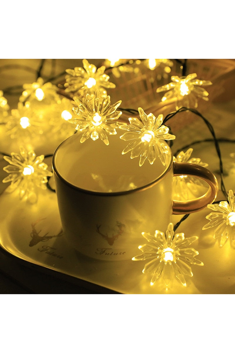 Enchanting Solar Blossom String Lights