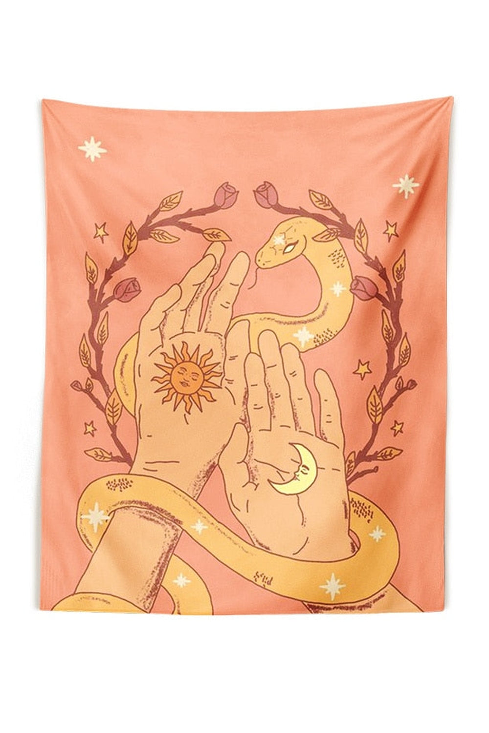 Sun and Moon E-Girl Tapestry